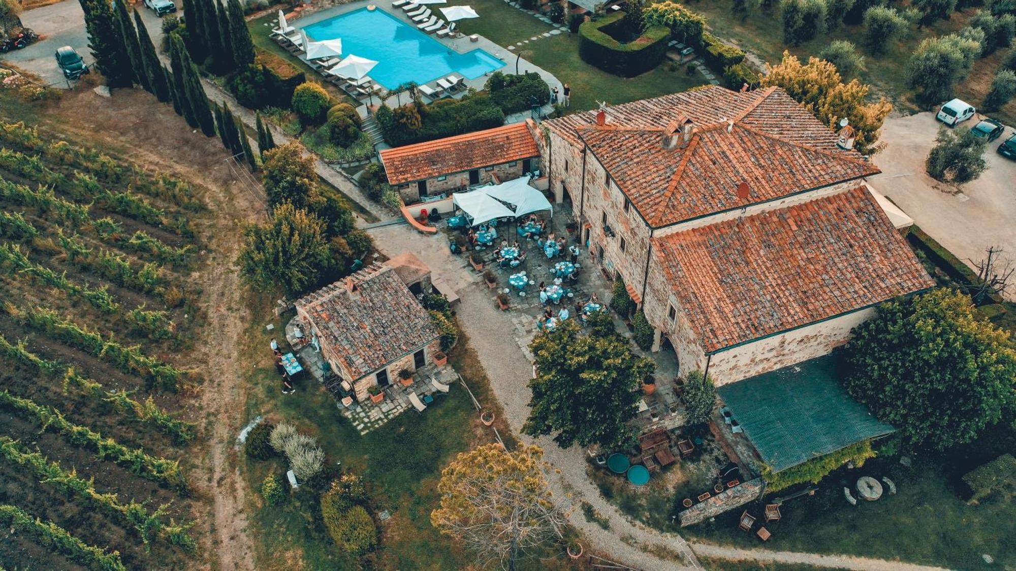 Agriturismo Fattoria Lavacchio Pontassieve Luaran gambar