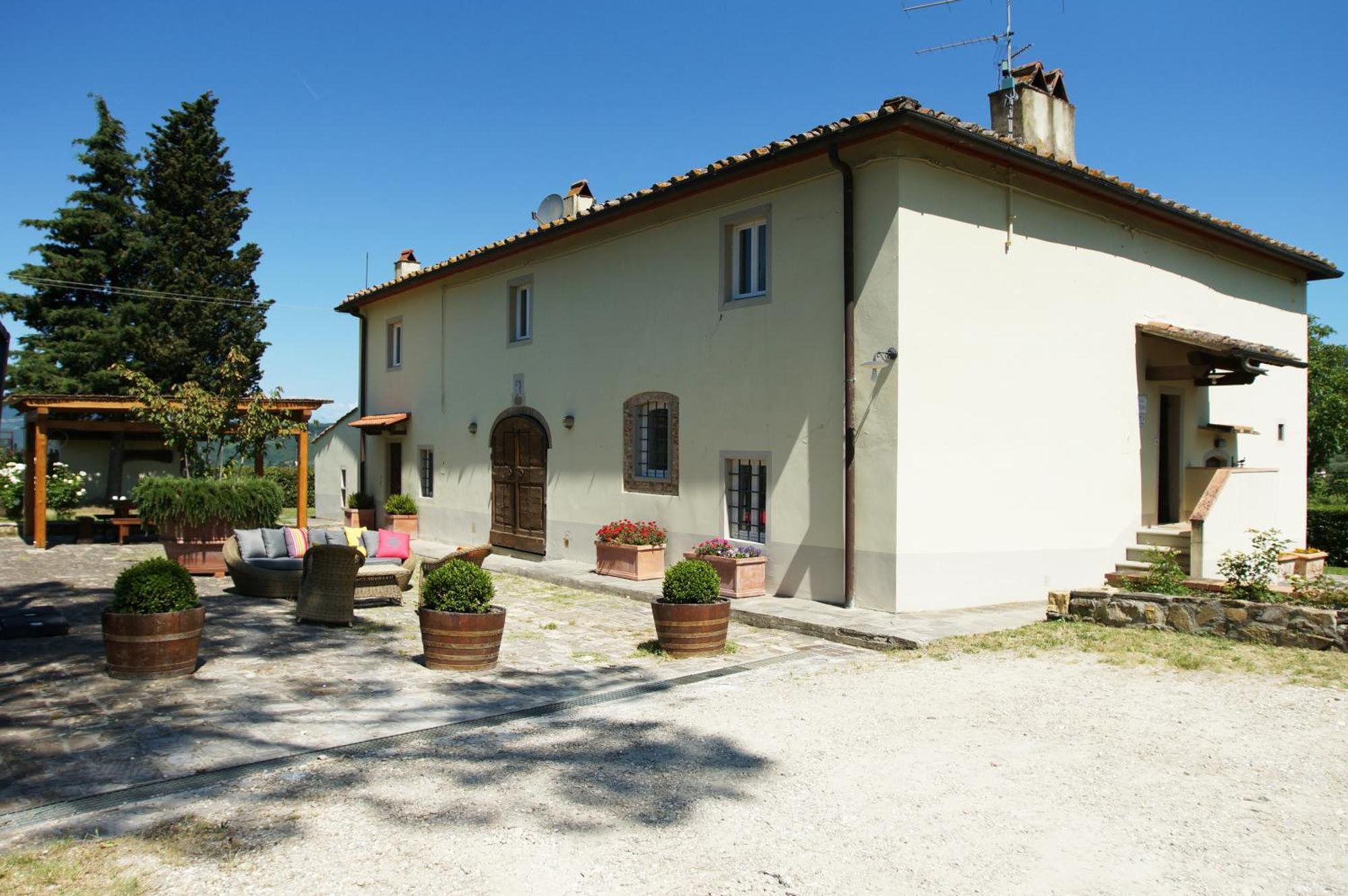 Agriturismo Fattoria Lavacchio Pontassieve Luaran gambar